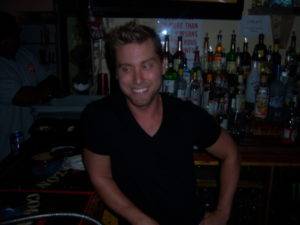 Moonlighting Bartender Lance Bass