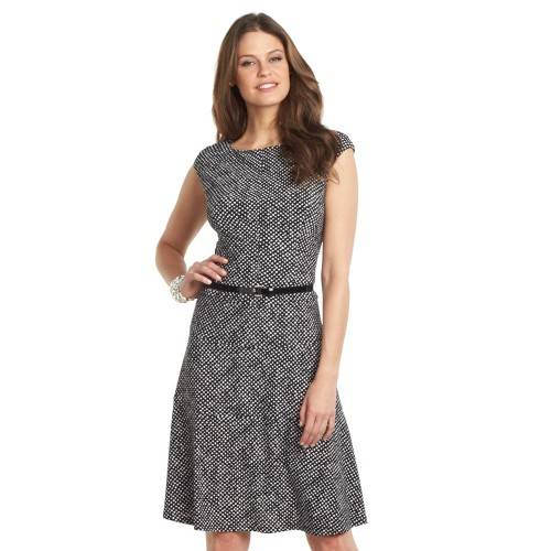 Black and White Dress